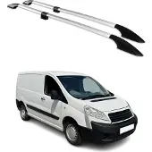 Omtec Dachreling 2522933 Fahrzeugdach beidseitig für FIAT Scudo (270, 272) Aluminium