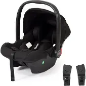 Zesso Baninni i-Size Autositz Gruppe 0+ Luiz Schwarz + Adapter Set