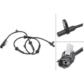 ABS Sensor Raddrehzahl aktiver Sensor 855 mm Kabel . für u.a. NISSAN QASHQAI