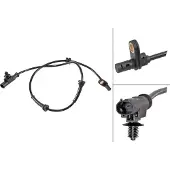ABS Sensor Raddrehzahl aktiver Sensor 665 mm Kabel . für u.a. NISSAN TIIDA