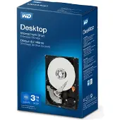 Western Digital Desktop Everyday, 3 TB, 5400 RPM, 64 MB, 3.5", Serial ATA III