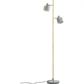 Dyberg-Larsen Stehlampe Stehleuchte Standleuchte standlampe Bodenlampe Leseleuchte Innenbeleuchtung Ocean grau Messing