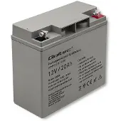 Qoltec AGM Batterie | 12V | 20Ah | Wartungsfrei | Effizient | LongLife | für USV, Roller