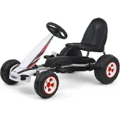 Milly Mally Viper Weißes Pedal-Gokart