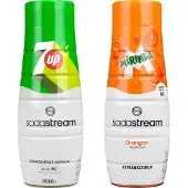 SodaStream Sirup Set 7UP Mirinda 2x440ml Getränkekonzentrat Mix