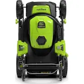 Greenworks GD40LM46SP, Schieberasenmäher, 750 m², 46 cm, 2,5 cm, 7 mm, 4 Rad/Räder