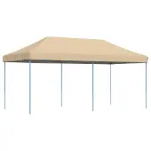 Syfax Party-Zelt Beige 292 x 580 x 315 cm Oxford-Stoff