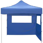 vidaXL Party-Zelt 291 x 291 x 315 cm Blau Oxford-Stoff