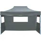 vidaXL Party-Zelt Anthrazit 291 x 431 x 315 cm Oxford-Stoff