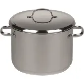 Riess Topf Cristall mit Deckel hoch Ø24cm 7,3 Liter Edelstahl