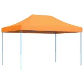 Syfax Party-Zelt Orange 279 x 410 x 315 cm Oxford-Stoff