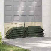 Syfax Sandsäcke 50 pcs Dunkelgrün 120 x 27 cm HDPE