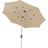 Schneider schirme Mittelstockschirm 'Venedig', Ø ca. 270 cm, natur