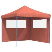 Syfax Party-Zelt Terrakotta 292 x 292 x 315 cm Oxford-Stoff