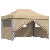 Syfax Party-Zelt Beige 279 x 410 x 315 cm Oxford-Stoff