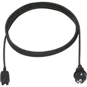Bachmann Zuleitung H05RR-F 3G1,0mm² 2m, Stecker CEE7/7 C15a