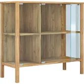 VCM Glasvitrine Jensol Sideboard mit Glas