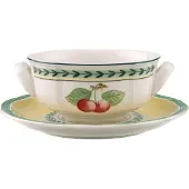 Villeroy & Boch French Garden Fleurence Suppentasse mit Untertasse
