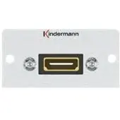 Kindermann Ultra High Speed - HDMI-Verlängerungskabel mit Ethernet - HDMI weiblich zu HDMI männlich - 15 m - Hybrid Kupfer/Kohlefaser - Active Optical Cable (AOC)