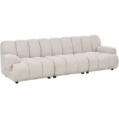 Ebuy24 Karin Modulsofa 3,5 Pers. sandfarben.