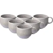 Villeroy & boch like. by Vorteilset 6 Stück Perlemor Sand Espressotasse Premium Porcelain beige 1951721420