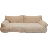 Nobby Hunde Komfort Plüschsofa Classic Teddy beige