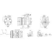 Hella Kompressor, Klimaanlage >>> Easy2Fit <<< 8FK 366 202-061