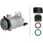 Hella Klimakompressor 12 V Ø 108 mm Thermo-Expertise passend für FORD KUGA