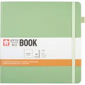 Sakura Notizbuch quadratisch punktraster, pale patina Hardcover 160 Seiten