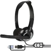 Hamlet Hheadmus-Cx Cuffia Con Microfono E Telecomando USB-A + USB-C (Hheadmus-Cx)