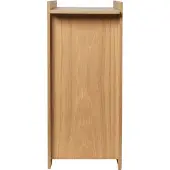 Ferm Living Sama Papierkorb, Höhe 51 cm, Eichenholz , Holz, Holz