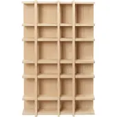 Ferm Living Tilem Regal, Eichenholz natur, Höhe 59 cm - , Holz, Holz