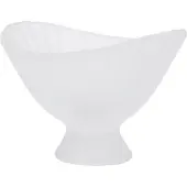 Ferm Living FOUNTAIN Schale, Höhe 13 cm, Glas gefrostet - LIVING , Transparent, Glas