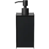 Ferm Living Sama Seifenspender, schwarz, 0,5 Liter, Metall - , Schwarz, Edelstahl
