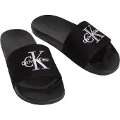 Calvin Klein Pantoletten Ess Slide Cv HW0HW02958 Schwarz