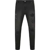 Urban Classics Bequeme Jeans "Herren Heavy Destroyed Slim Fit Jeans" 1 Stk.
