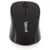 Iggual IGG316825, Beidhändig, RF Wireless, 1600 DPI, Schwarz