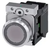 Siemens Drucktaster 1f kl rnd Ř22mm 1S 3SU1152-0AB70-3BA0