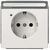 Siemens Steckdose 1f pt glz DELTAstyle UP m.BS 5UB1854-1
