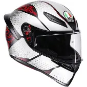 AGV K1 S Speedarmor Helm, schwarz/grau/rot, XS (53/54)