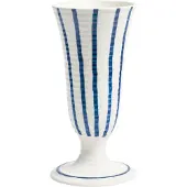 &k amsterdam &klevering - Anouk Vase, Ø 13 x 25,5 cm, blau