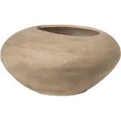Ferm Living Dodu Jar Low Braun