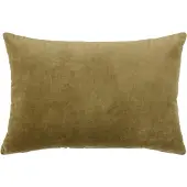 HK Living - Samt-Kissen, 40 x 60 cm, army green