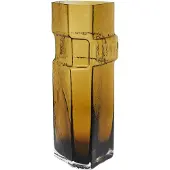 Ferm Living Vase Muro Recycled Amber 38 cm