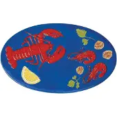 &Klevering - De la mer Servierplatte 33 x 20 cm, Lobster