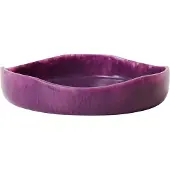 HK Living - Salatschale, Ø 26,5 x H 5,3 cm, plum