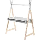 Vipack Kinderschreibtisch Kiddy Tipi weiß/natur