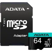 ADATA Microsdxc Uhs-i Class 10 64gb Speicherkarte