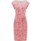 Ragwear Sommerkleid "Taggien Print" Eingrifftaschen Leichtes, bequemes Midikleid mit Muster