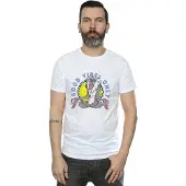 Disney - "The Lion King Good Vibes Only" T-Shirt für Herren (Weiß)